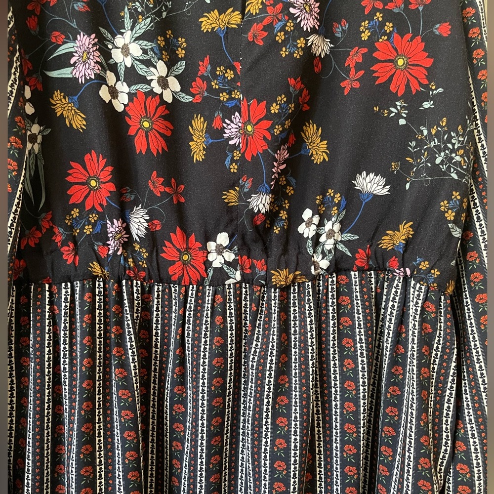 Zara Girls’ Bohemian Floral Dress - Picture 6 of 7